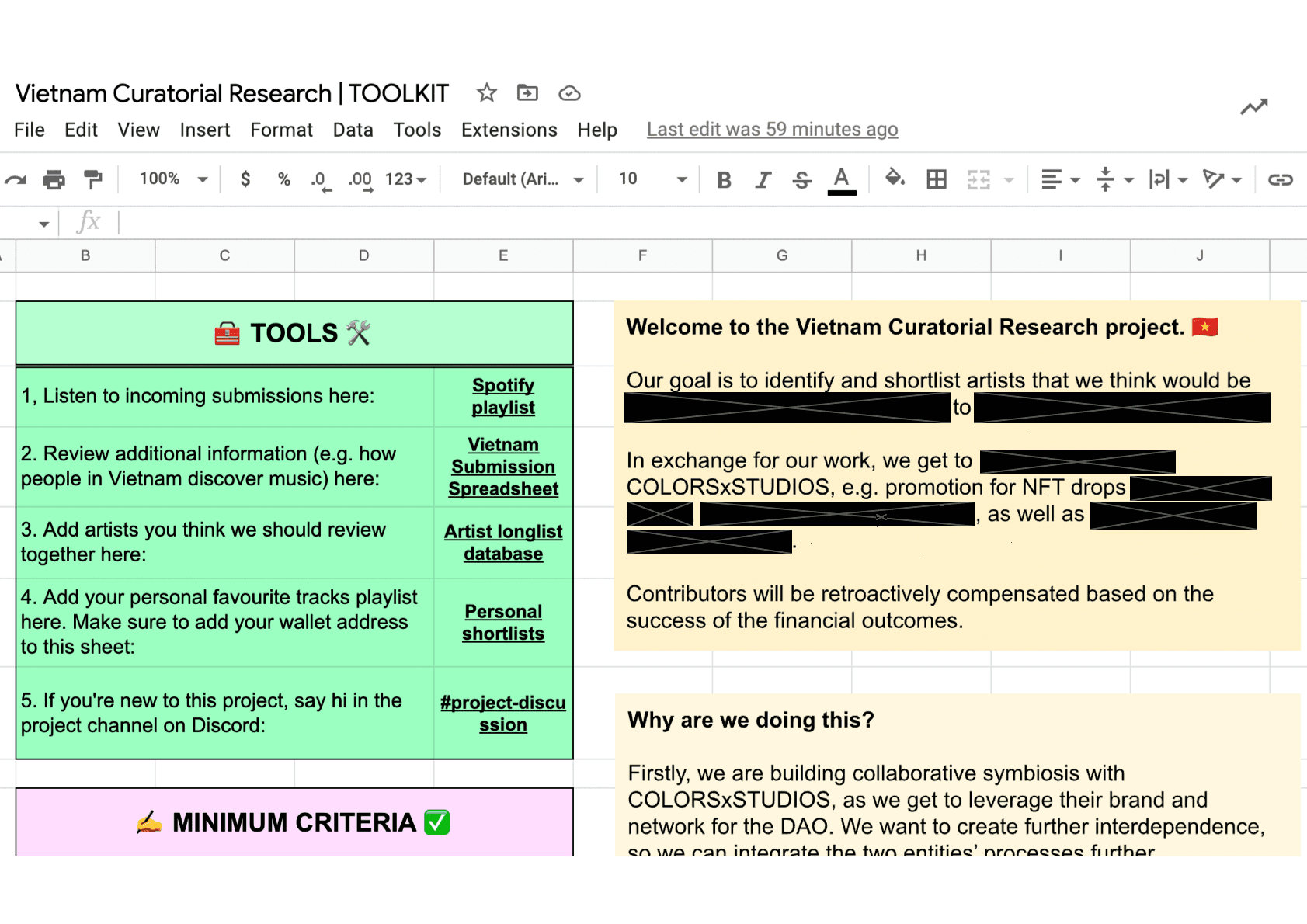 In order to see the redacted sections, navigate to the document. You must be a DAO or Community member to access.